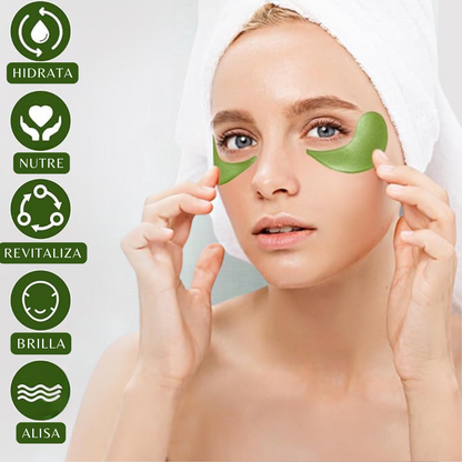 PARCHES DE OJOS DE ALOE VERA CON ÁCIDO HIALURÓNICO