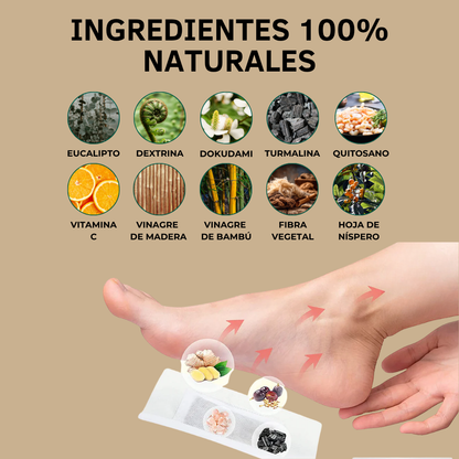 PARCHES DESINTOXICANTES CON FÓRMULA NATURAL