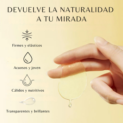 PACK DE PARCHES DE OJOS DE ORO 24K Y ALOE VERA CON COLÁGENO Y ÁCIDO HIALURÓNICO