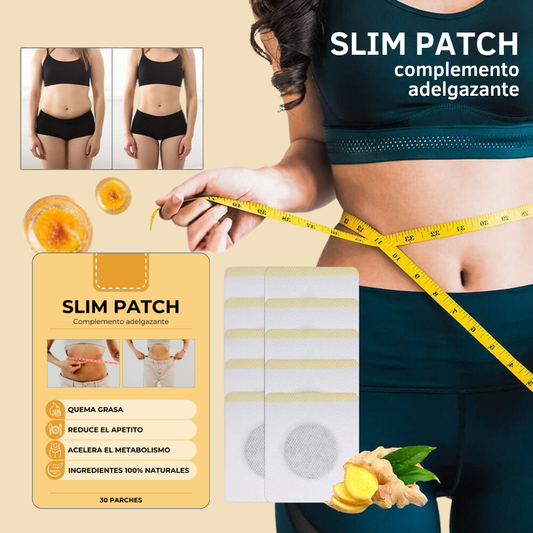 PARCHES ADELGAZANTES SLIM PATCH CON FÓRMULA NATURAL