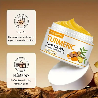 MASCARILLA FACIAL DE ARCILLA CON CÚRCUMA, VITAMINA C Y D