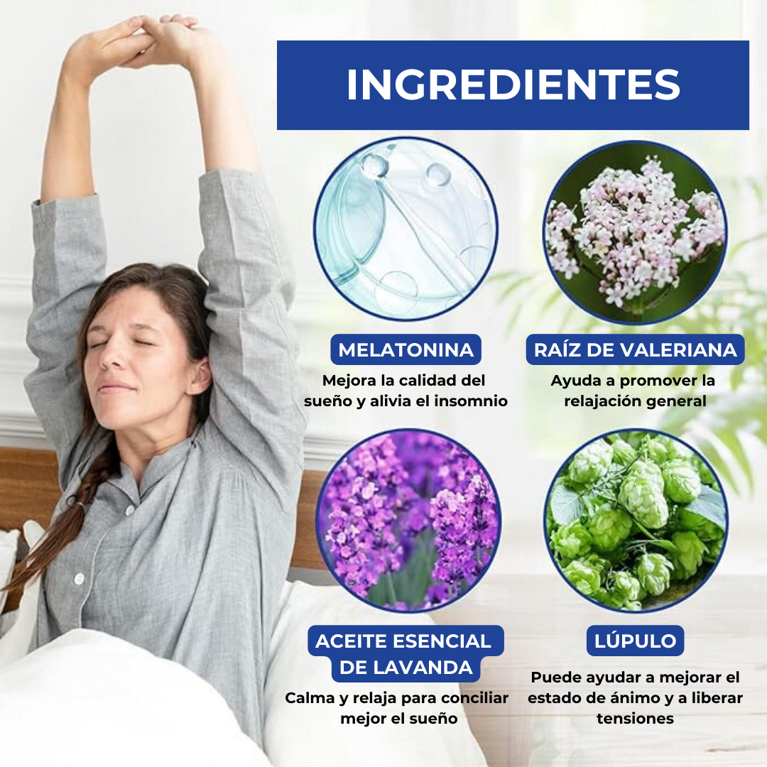 PARCHES PARA MEJORAR EL SUEÑO CON FÓRMULA NATURAL