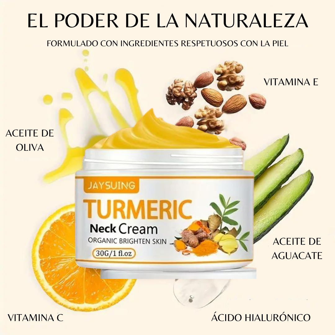 MASCARILLA FACIAL DE ARCILLA CON CÚRCUMA, VITAMINA C Y D