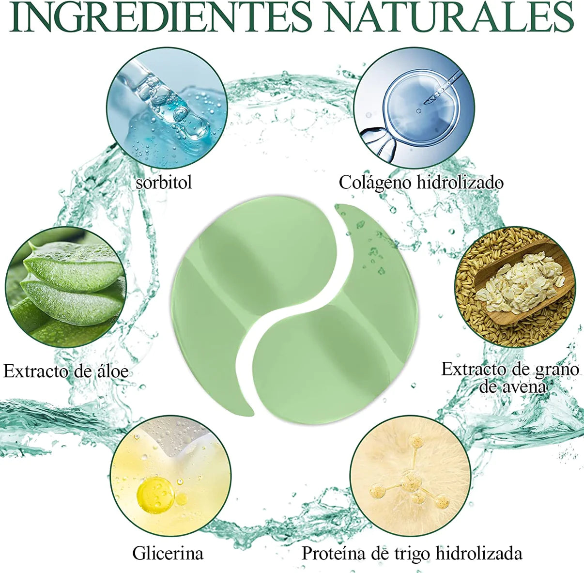 PARCHES DE OJOS DE ALOE VERA CON ÁCIDO HIALURÓNICO