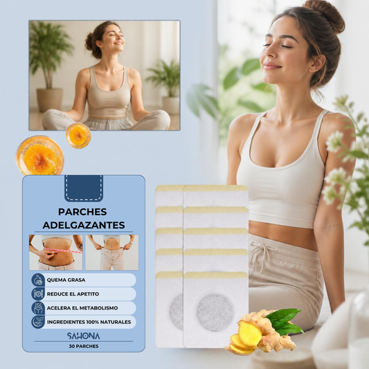 PARCHES SAHONA CON EXTRACTOS VEGETALES